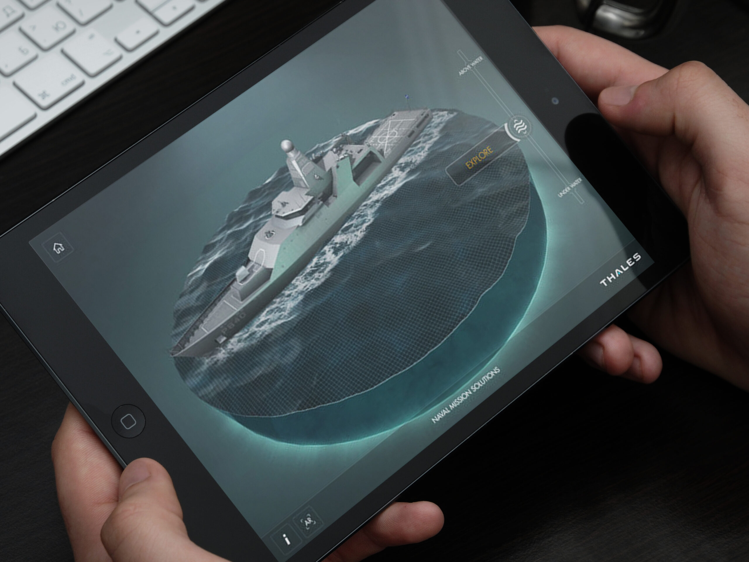 Mini-study: Augmented Reality Naval App